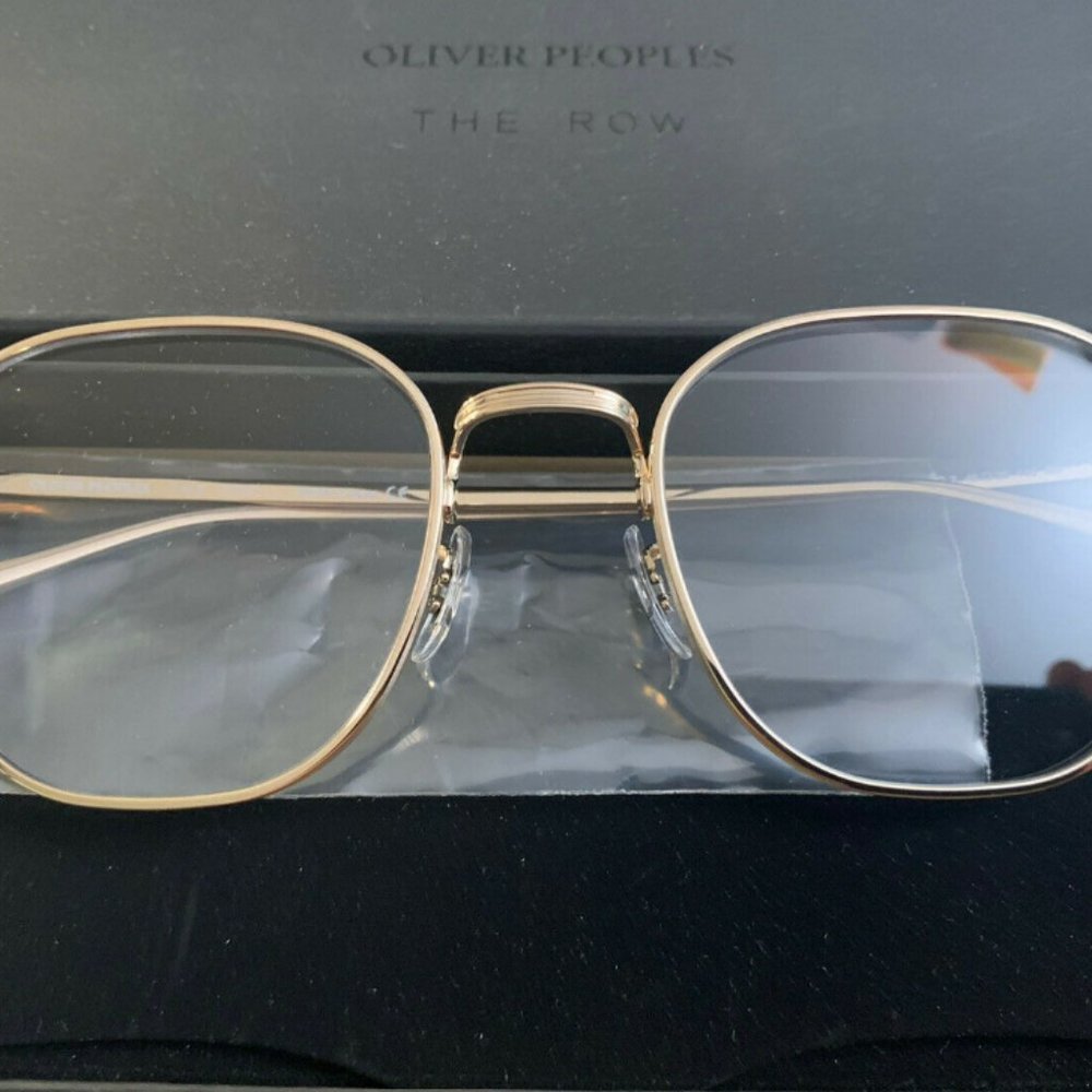OLIVER PEOPLES x THE ROW Board Meeting 2 Optical Frames MSRP$550 Super Rare